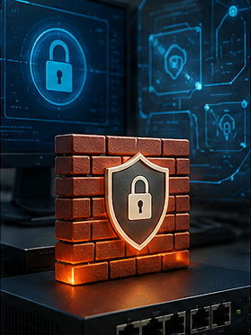 Firewall and cybersecurity protection for business networks